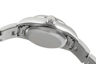 Thumbnail von Rolex Oyster Perpetual Edelstahl Automatik Damenuhr Ref. 67180 Papiere 1997