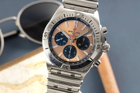  Breitling Chronomat 42 B01 42 Stahl Automatik Ref. AB0134101K1A1 B&P 2020 