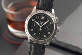 Thumbnail von Glashütte Original Navigator Chronograph Automatik Ref. 39-32-07-07-04 B&P 1998