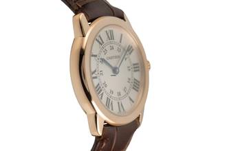 Thumbnail von Cartier Ronde Solo de Cartier Roségold / Stahl Ref. W6701007 Papiere 2018