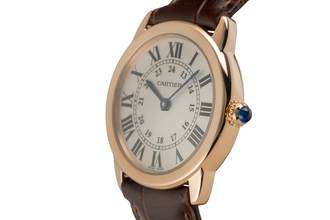 Thumbnail von Cartier Ronde Solo de Cartier Roségold / Stahl Ref. W6701007 Papiere 2018