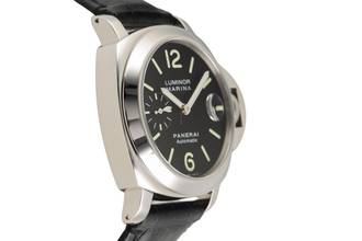 Thumbnail von Panerai Luminor Marina Automatic Datum Edelstahl Herrenuhr Ref. PAM00104