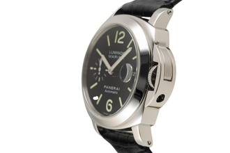Thumbnail von Panerai Luminor Marina Automatic Datum Edelstahl Herrenuhr Ref. PAM00104