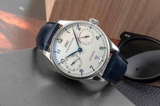 Thumbnail von IWC Portugieser Automatik Schaffhausen Portugieser 7 Days Automatik Stahl Ref. IW500107