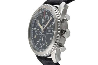 Thumbnail von Breitling Aviator 8 Chronograph Stahl Automatik Herrenuhr Ref. A13316 Papiere