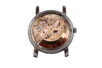 Thumbnail von Omega Constellation Stahl Automatik Herrenuhr Linen Dial Ref. 168.018 Vintage