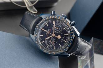 Thumbnail von Omega Speedmaster Moonphase Moonwatch Blue Side of the Moon 304.93.44.52.03.002