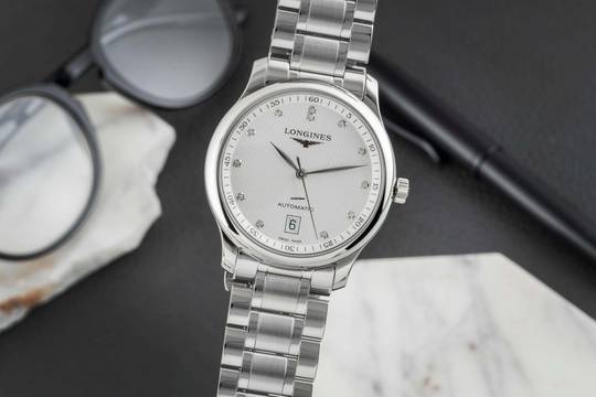  Longines Master Collection Stahl Automatik Herrenuhr Ref. L2.628.4.77.6 B&P 2023 