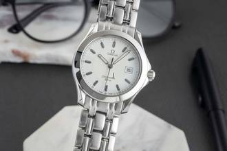  Omega Seamaster Edelstahl Quarz Herrenuhr Ref. 2511.50.00 Box & Papiere 1996 