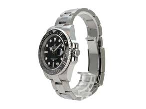  Rolex GMT-Master II Edelstahl Ref. 126710GRNR 