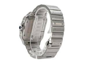 Thumbnail von Cartier Santos de Cartier Edelstahl großes Modell Ref. WSSA0062
