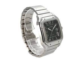 Thumbnail von Cartier Santos de Cartier Edelstahl großes Modell Ref. WSSA0062