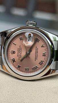 Rolex Lady-Datejust Top Condition Salmon pink dial 