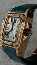Thumbnail von Cartier Santos 100 Top Condition Factory diamonds Rose gold