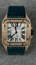 Thumbnail von Cartier Santos 100 Top Condition Factory diamonds Rose gold
