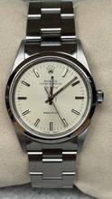 Thumbnail von Rolex Air King Cream-Silver dial - Top Fullset LC100 - German papers