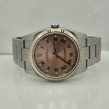Thumbnail von Rolex Oyster Perpetual 36 36mm Ouro Branco & Aço & Diamantes Automático Completo