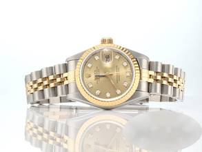 Thumbnail von Rolex Lady-Datejust Edelstahl Gelbgold 750 Diamanten Automatik Stainless Steel 18kt Yellow Gold Stahl Jubilé-band Chronometer Oyster