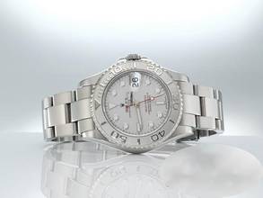 Thumbnail von Rolex Yacht-Master Medium 35mm 168622 2009 Rehaut Stahl Platin Automatik Damen Stainless Steel Oyster-band Chronometer