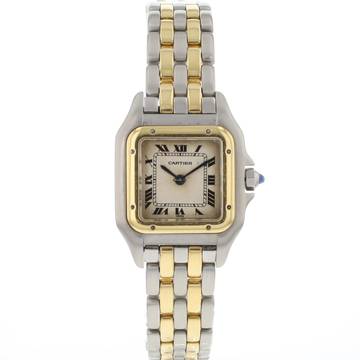  Cartier Panthère PM Steel Gold 