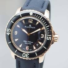Thumbnail von Blancpain Fifty Fathoms 5015-3630 Rose Gold 18k/750 Box + Papers