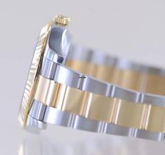 Thumbnail von Rolex Datejust II Stahl / Gold Oyster Wimbledon roman Dial 41mm 116333 B+P