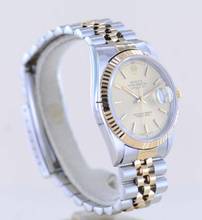 Thumbnail von Rolex Datejust Saphirglas golden Stick dial Jubiléband Stahl Gold 16233 T-Serie Klassiker