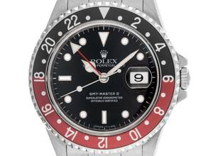  Rolex GMT-Master II Pepsi Ref.16710 1996 Full Set sehr gut Vintage GMT Master II Pepsi 