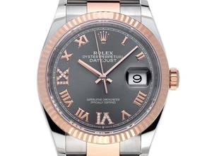  Rolex Datejust 36 Ref.126231 2022 Full Set wie Neu Datejust Diamanten 