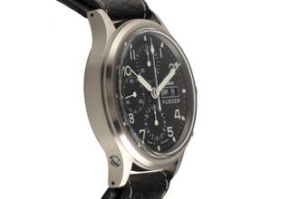 Thumbnail von Sinn 358 Chronograph Stahl Automatik Herrenuhr Ref. 358 Box & Papiere 2015