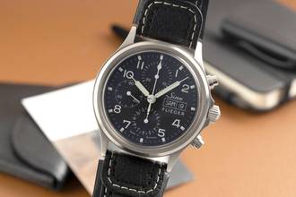  Sinn 358 Chronograph Stahl Automatik Herrenuhr Ref. 358 Box & Papiere 2015 