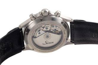 Thumbnail von Sinn 358 Chronograph Stahl Automatik Herrenuhr Ref. 358 Box & Papiere 2015