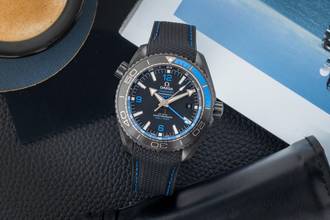 Thumbnail von Omega Seamaster Planet Ocean Deep Black GMT 215.92.46.22.01.002 B&P