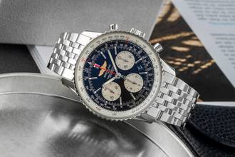 Thumbnail von Breitling Navitimer 01 Chronograph Stahl Automatik Ref AB012012/BB01 Papers 2017