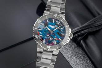Thumbnail von Oris Aquis Date Upcycle Stahl Automatik Ref. 01 400 7790 4150-07 8 23 02PEB B&P