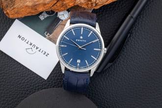 Thumbnail von Zenith Elite Class Stahl Automatik Ref. 03.3100.670/02.C922 Box & Papiere 2024