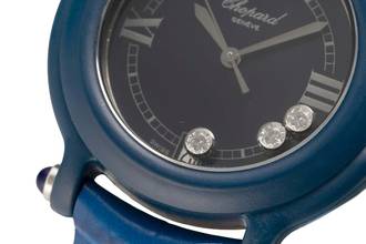 Thumbnail von Chopard Happy Sport Be Happy Kunststoff Quarz Damenuhr Ref. 27/7779 Limited