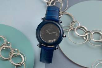 Thumbnail von Chopard Happy Sport Be Happy Kunststoff Quarz Damenuhr Ref. 27/7779 Limited