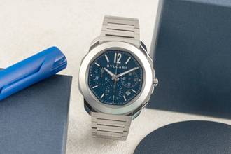 Thumbnail von Bulgari Octo Roma Chronograph Stahl Automatik Ref. 103829-OC 42 S CH B&P 2025