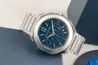 Thumbnail von Bulgari Octo Roma Chronograph Stahl Automatik Ref. 103829-OC 42 S CH B&P 2025