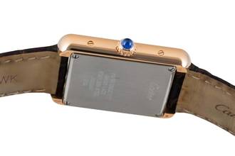 Thumbnail von Cartier Tank Solo 18k (0,750) Rotgold / Stahl Quarz Ref. W5200024 B&P 2017