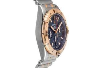 Thumbnail von Breitling Chronomat Chronograph Steel / Gold Automatic Ref UB0134101C1U1 Papers