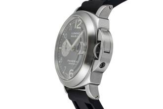 Thumbnail von Panerai Luminor Marina Automatic stainless steel automatic men's watch Ref. PAM00086 B&P 2002