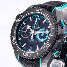 Thumbnail von Omega Seamaster Planet Ocean Chronograph 46 Alinghi Black Ceramic – 215.92.46.51.01.003 – like NEW – 02/24 – Full Set