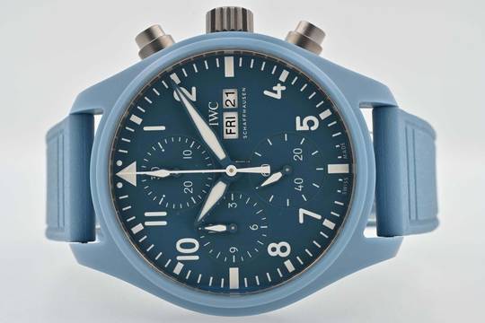 IWC Pilot Watch Chronograph Top Gun Miramar Pilot Chronograph Top Gun 41 Miramar Blue IW389409
