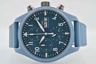 IWC Pilot Watch Chronograph Top Gun Miramar Pilot Chronograph Top Gun 41 Miramar Blue IW389409