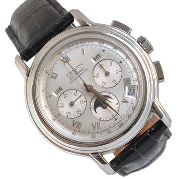  Zenith El Primero Chronomaster 01.0240.410 Moonphase 1994 Full Set 