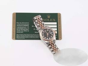 Thumbnail von Rolex Lady-Datejust 26mm 179171 2011 Stahl Roségold 750 Diamanten Automatik Stainless Steel 18kt Rose Gold Jubilé-band Chronometer Oyster Black Dial