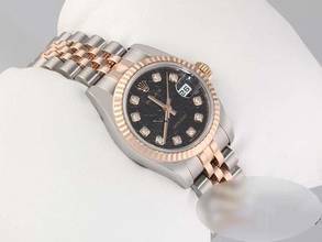 Thumbnail von Rolex Lady-Datejust 26mm 179171 2011 Stahl Roségold 750 Diamanten Automatik Stainless Steel 18kt Rose Gold Jubilé-band Chronometer Oyster Black Dial