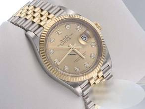 Thumbnail von Rolex Datejust 36 126233 Edelstahl Gelbgold 750 Diamanten Automatik Stainless Steel 18kt Yellow Gold Jubilé-band Chronometer Oyster